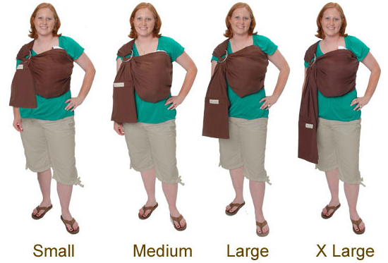Maya Wrap Sizes
